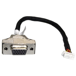 Shuttle PVG01 15-pin Mini D-Sub 2 x 10-pin Preto, Inox, Branco