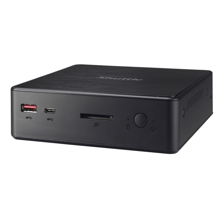 Shuttle XPС slim NC10U5 i5-8265U 1,6 GHz Preto Intel SoC BGA 1528