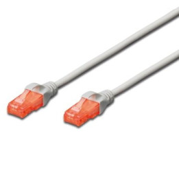 Ewent EW-6U-100 cabo de rede 10 m Cat6 U UTP (UTP) Cinzento