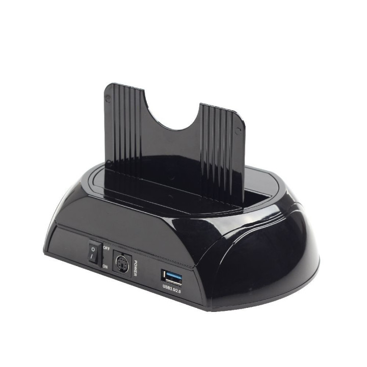 Gembird HD32-U3S-2 Docking Station para Discos Rígidos Preto