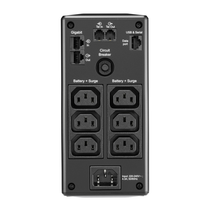 APC BR650MI UPS Linha interativa 650 VA 390 W 6 tomada(s) CA