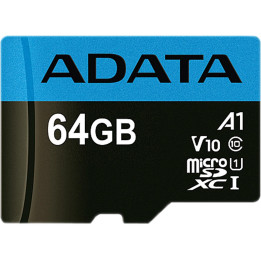 Cartão de memória ADATA microSDHC 64GB UHS-I Classe 10