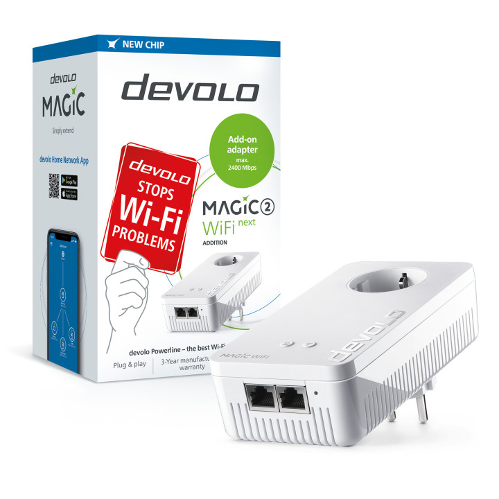 Devolo Magic 2 Wifi next Single 1200 Mbit s Ethernet LAN Wi-Fi Branco 1 unidade(s)