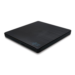Hitachi-LG Slim Portable DVD-Writer unidade de disco ótico DVD±RW Preto