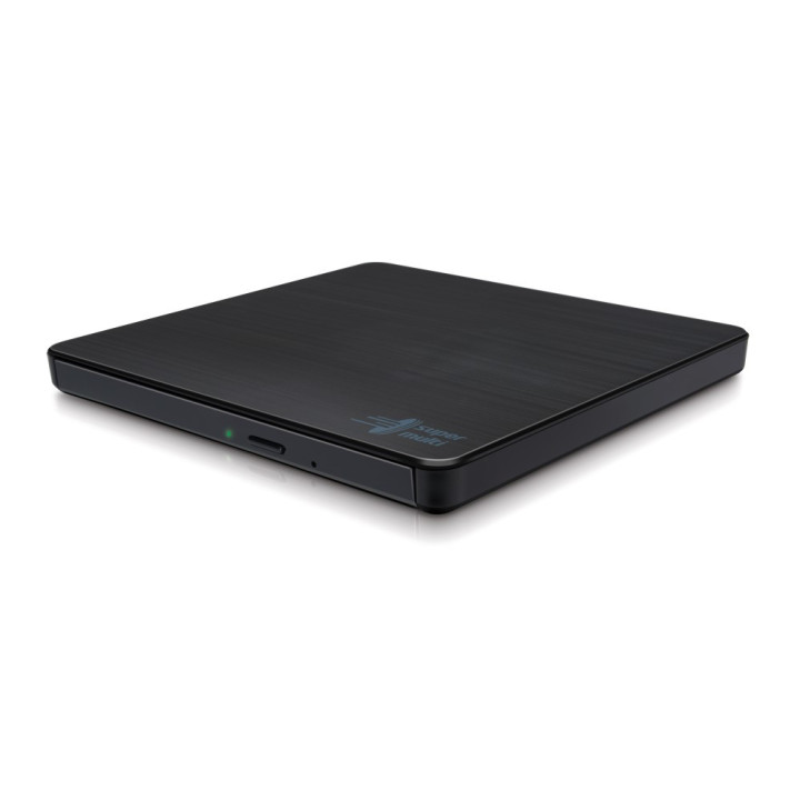 Hitachi-LG Slim Portable DVD-Writer unidade de disco ótico DVD±RW Preto
