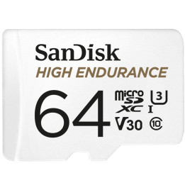 SanDisk High Endurance cartão de memória 64 GB MicroSDXC UHS-I Classe 10