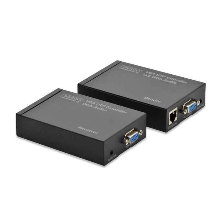 Digitus DS-53400 extensão AV Transmissor e recetor AV
