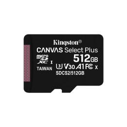 Kingston Technology Canvas Select Plus cartão de memória 512 GB SDXC UHS-I Classe 10