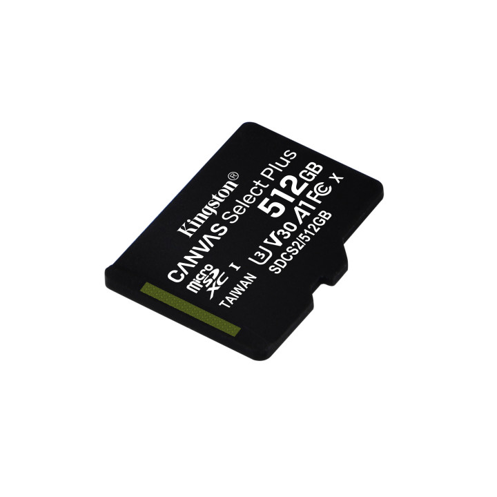 Kingston Technology Canvas Select Plus cartão de memória 512 GB SDXC UHS-I Classe 10