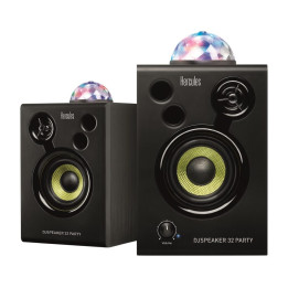 Hercules DJ Speaker 32 Party Preto Com fios 30 W