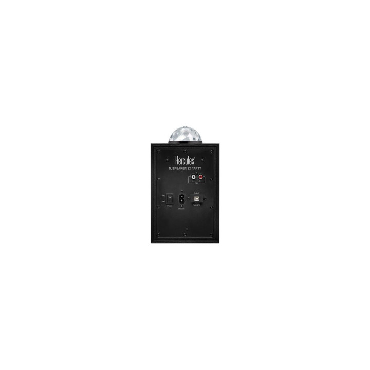 Hercules DJ Speaker 32 Party Preto Com fios 30 W