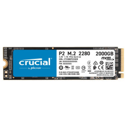 Crucial P2 M.2 2000 GB PCI Express 3.0 NVMe