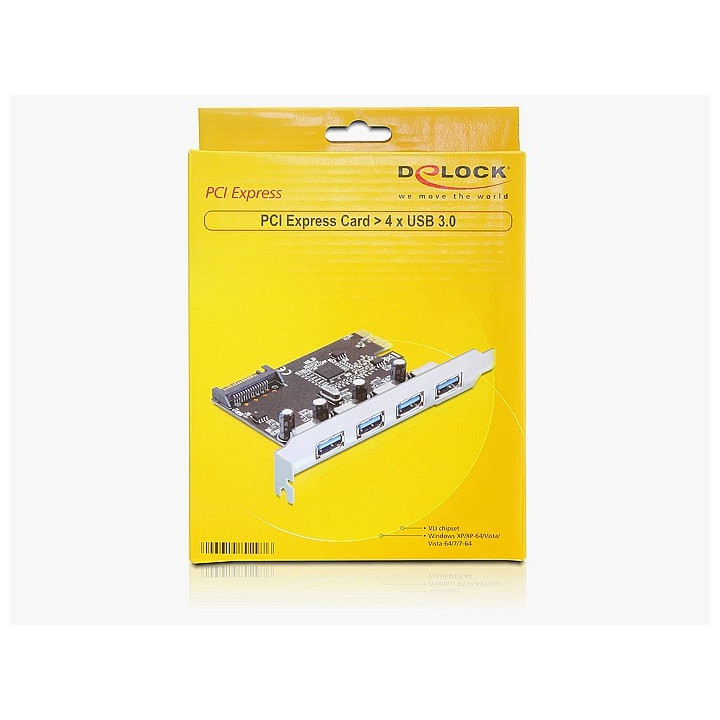 DeLOCK 89297 placa adaptador de interface Interno USB 3.2 Gen 1 (3.1 Gen 1)
