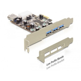 DeLOCK 89281 placa adaptador de interface USB 3.2 Gen 1 (3.1 Gen 1)