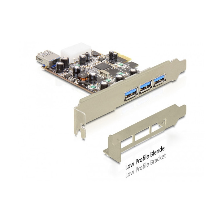 DeLOCK 89281 placa adaptador de interface USB 3.2 Gen 1 (3.1 Gen 1)