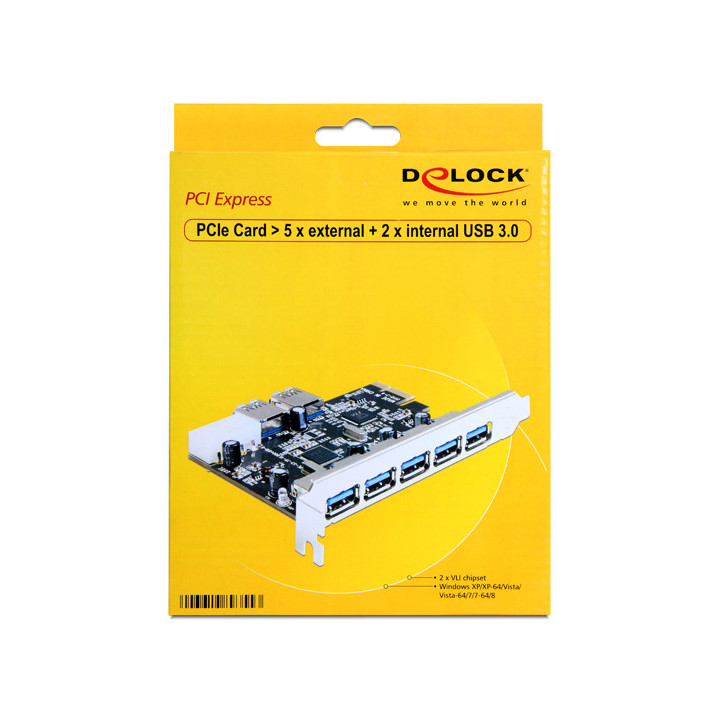 DeLOCK 89355 placa/adaptador de interface Interno USB 3.2 Gen 1 (3.1 Gen 1)