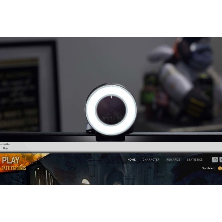 Razer Kiyo webcam 4 MP USB Preto