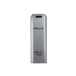PNY FD128ESTEEL31G-EF unidade de memória USB 128 GB 3.2 Gen 1 (3.1 Gen 1) Inox