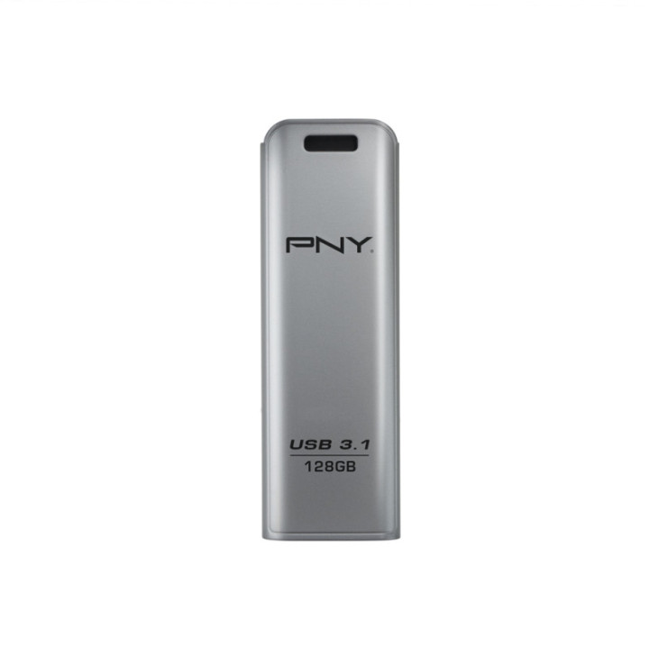 PNY FD128ESTEEL31G-EF unidade de memória USB 128 GB 3.2 Gen 1 (3.1 Gen 1) Inox