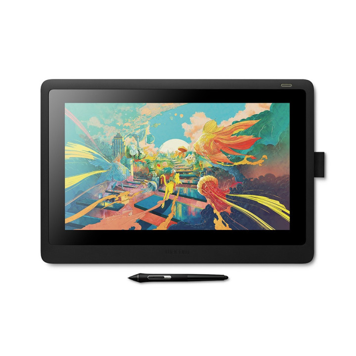 Wacom Cintiq 16 mesa digitalizadora Preto 5080 lpi 344,16 x 193,59 mm