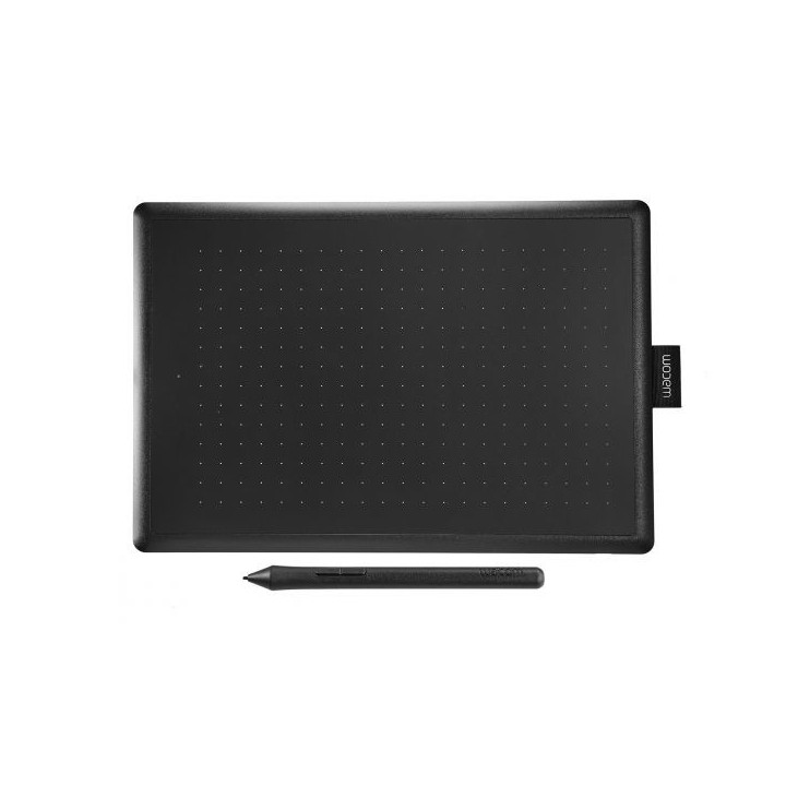 Wacom One by Medium mesa digitalizadora Preto, Vermelho 2540 lpi 216 x 135 mm USB