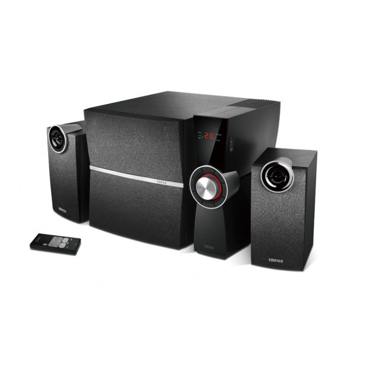 Edifier C2XD conjunto de colunas 53 W Preto 2.1 canais