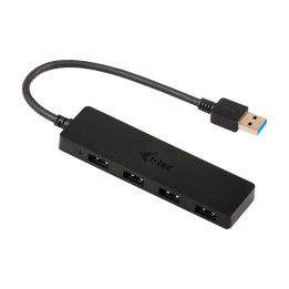 i-tec Advance U3HUB404 hub de interface USB 3.2 Gen 1 (3.1 Gen 1) Type-A 5000 Mbit s Preto