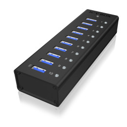 ICY BOX IB-AC6110 USB 3.2 Gen 1 (3.1 Gen 1) Micro-B 5000 Mbit s Preto