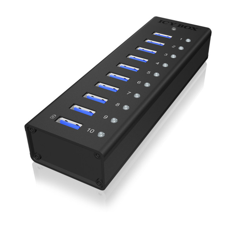 ICY BOX IB-AC6110 USB 3.2 Gen 1 (3.1 Gen 1) Micro-B 5000 Mbit s Preto
