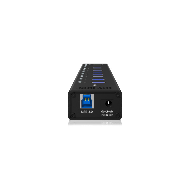 ICY BOX IB-AC6110 USB 3.2 Gen 1 (3.1 Gen 1) Micro-B 5000 Mbit s Preto