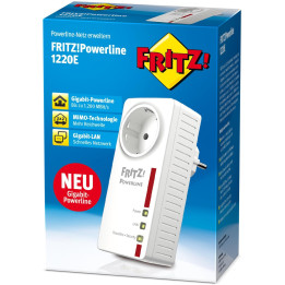 AVM FRITZ!Powerline 1220E 1200 Mbit/s Ethernet LAN Branco 1 unidade(s)