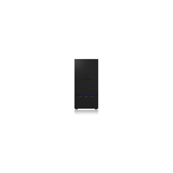 ICY BOX IB-RD3621U3 Compartimento HDD SSD Preto 3.5"