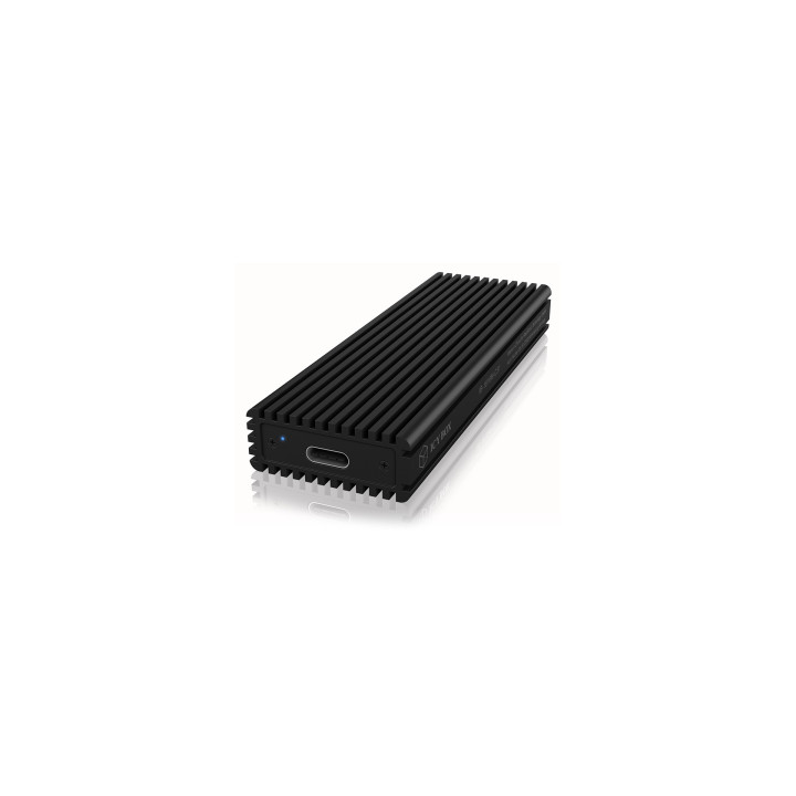 ICY BOX IB-1816M-C31 Caixa para Discos Rígidos Compartimento SSD Preto M.2