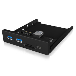 ICY BOX IB-HUB1417-i3 5000 Mbit s Preto