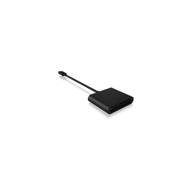 RaidSonic IB-CR301-C3 leitor de cartões USB 3.2 Gen 1 (3.1 Gen 1) Type-C Preto