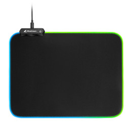 Sharkoon 1337 RGB V2 Gaming Mat Tapete Gaming Preto