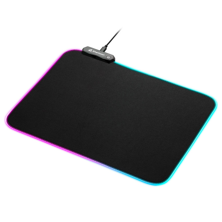 Sharkoon 1337 RGB V2 Gaming Mat Tapete Gaming Preto