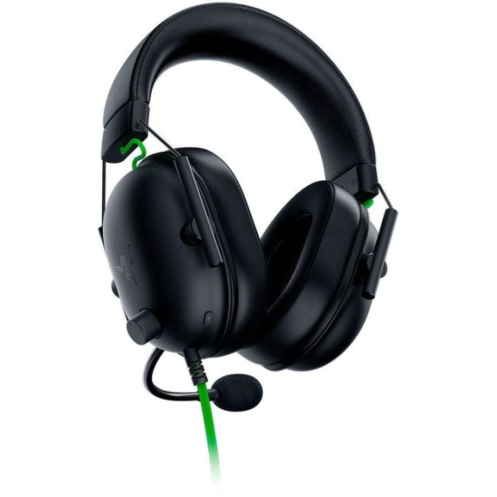 Razer Blackshark V2 X Auscultadores Fita de cabeça Conetor 3,5 mm Preto, Verde
