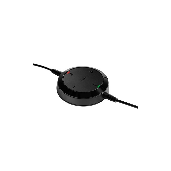 Jabra Evolve 20 UC Mono Auscultadores Fita de cabeça Preto