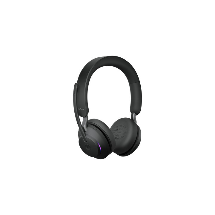 Jabra Evolve2 65, MS Stereo Auscultadores Fita de cabeça USB Type-A Bluetooth Preto