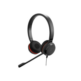 Jabra Evolve 30 II UC Stereo Auscultadores Fita de cabeça Conetor 3,5 mm Preto