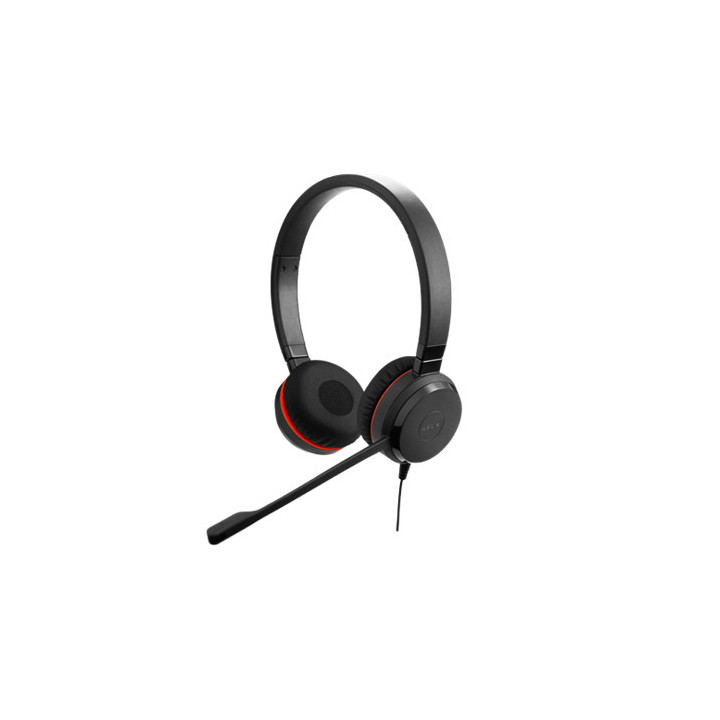 Jabra Evolve 30 II UC Stereo Auscultadores Fita de cabeça Conetor 3,5 mm Preto