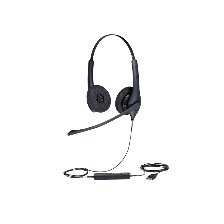 Jabra BIZ 1500 Duo USB Auscultadores Fita de cabeça Preto