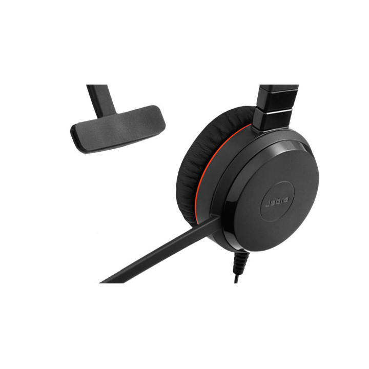 Jabra Evolve 30 II UC Mono Auscultadores Fita de cabeça Preto