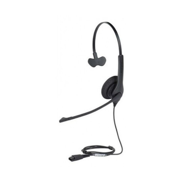 Jabra BIZ 1500 Mono QD Auscultadores Fita de cabeça Preto