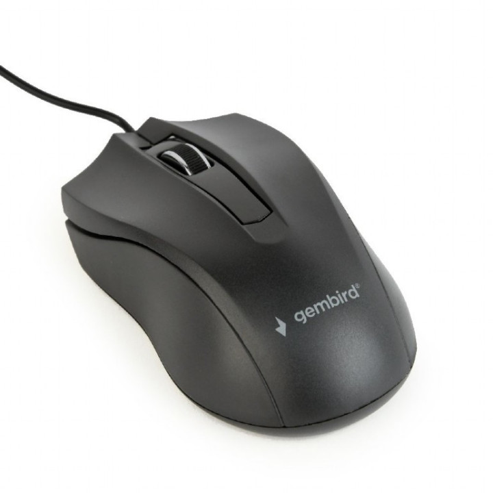 Gembird MUS-3B-01 rato Ambidestro USB Type-A Ótico 1000 DPI