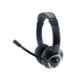 Conceptronic POLONA Auscultadores Fita de cabeça USB Type-A Preto