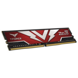 Team Group T-FORCE Zeus Dimm 8GB (1x8GB) DDR4 3200Mhz CL20 RED - TTZD48G3200HC2001