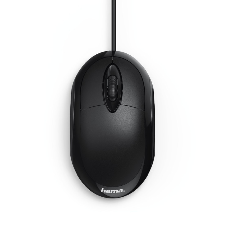 Hama MC-100 rato Mão direita USB Type-A Ótico 1000 DPI