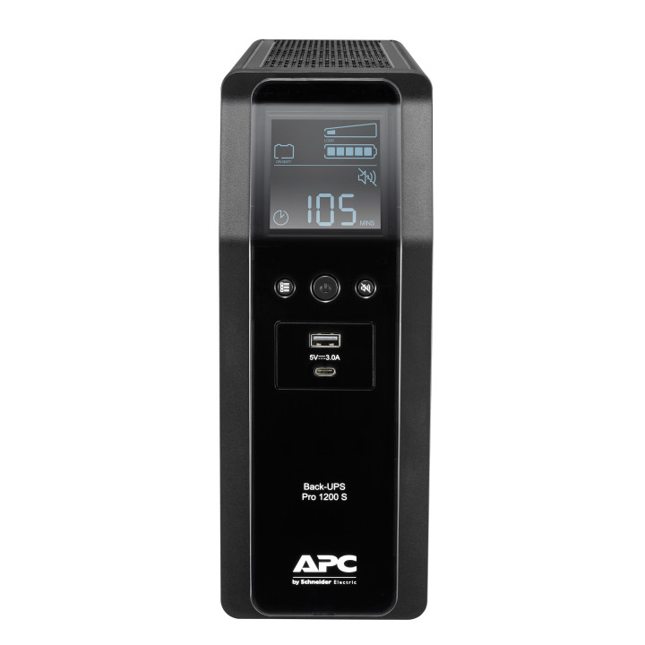 APC BACK UPS PRO BR 1200VA Linha interativa 720 W 8 tomada(s) CA